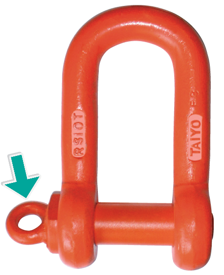 捻込シャックル 