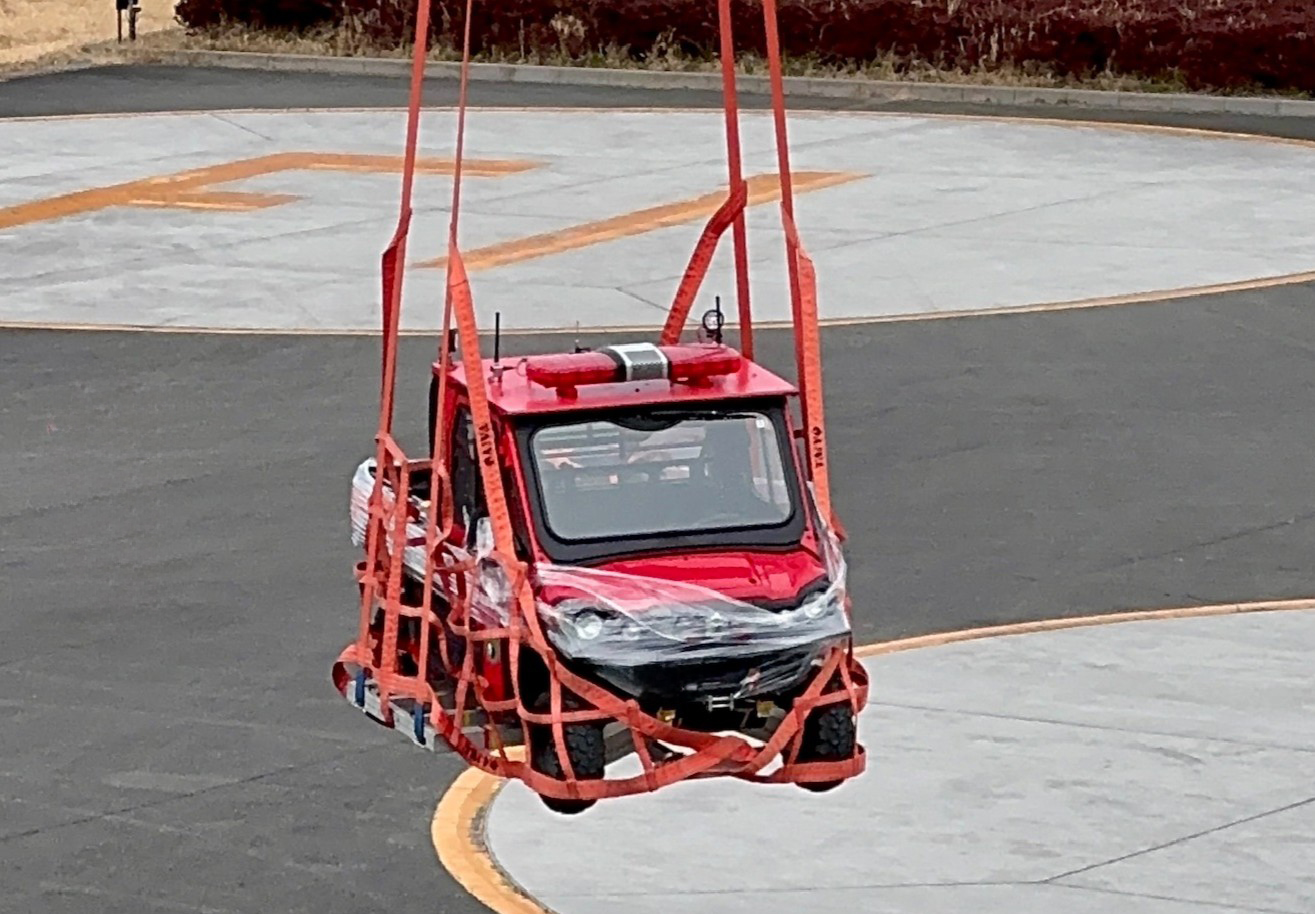 緊急車両運搬用 スリングモッコ